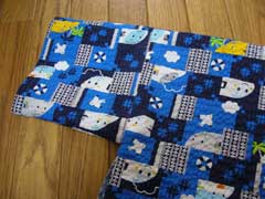 シンカンセン手作り甚平