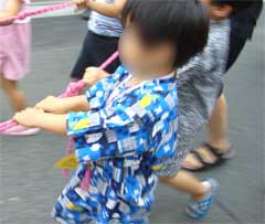 保育園の夏祭り