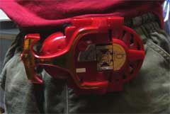 仮面ライダーカブトおそとでノーマット