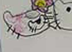 遠足の絵