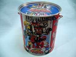 ボウケンジャークリスマスお菓子缶