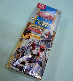 ボウケンジャークリスマスお菓子缶