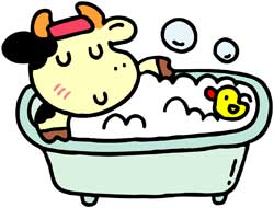 夜中のトイレ