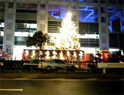 クリスマスイルミネーション