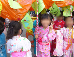 保育園の夏祭り