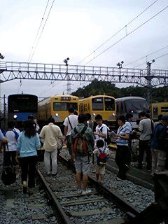 南入曽車両基地電車夏まつり