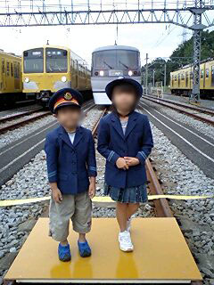 南入曽車両基地電車夏まつり