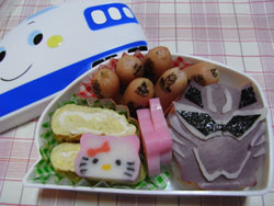 ゲキバイオレット弁当