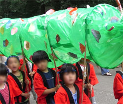 保育園の夏祭り昼の部