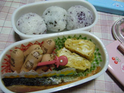 夏休みのお弁当