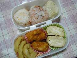 夏休みのお弁当 8月25日~8月29日