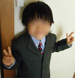 ボタンダウンシャツ(ネクタイ付き)