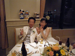 妹の結婚式
