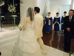 妹の結婚式