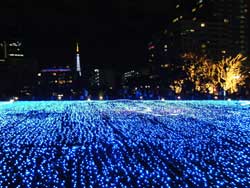 東京ミッドタウンのイルミネーション