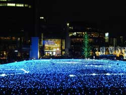 東京ミッドタウンのイルミネーション