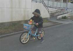 補助なし練習中