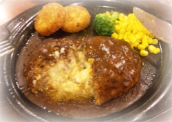 チーズINハンバーグ