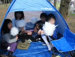 お花見in所沢航空公園