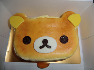 リラックマの誕生日ケーキ
